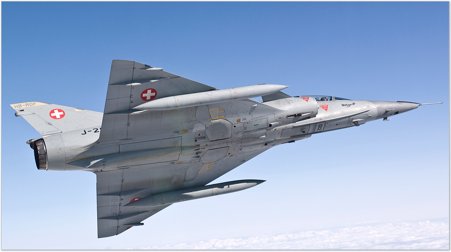 vol en avion de chasse Mirage III