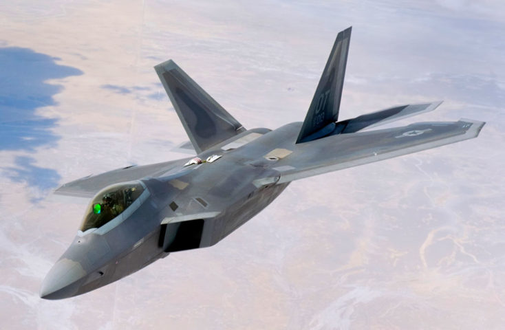 F-22 Raptor avion de chasse